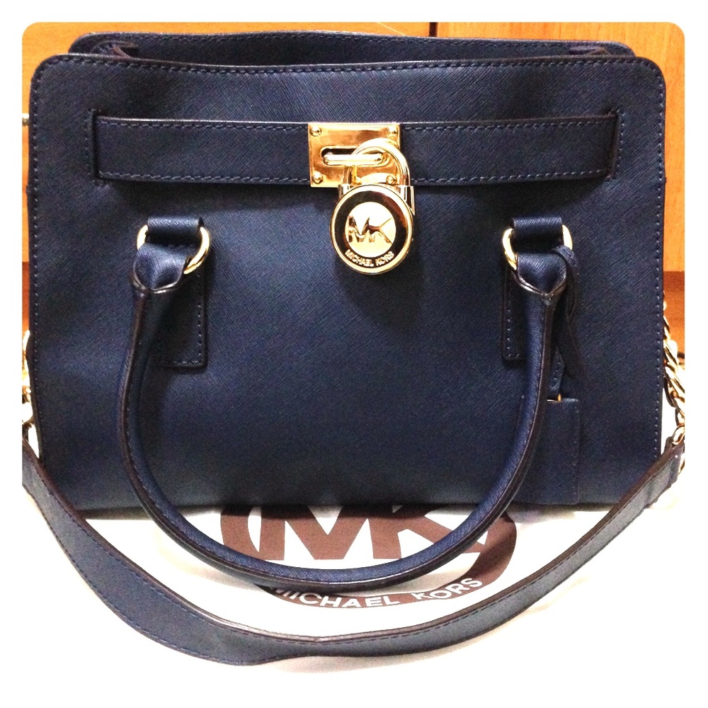Michael Kors Hamilton Saffiano Leather Satchel